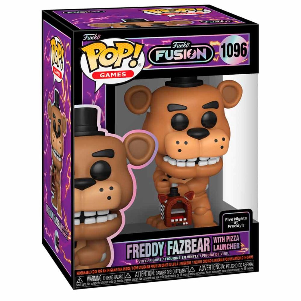 Figura Funko POP! Fusion de Freddy Fazbear con Pizza Launcher - 2