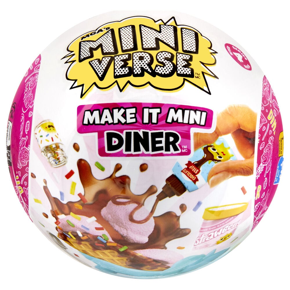 Cápsula sorpresa MGA Miniverse Make It Mini Diner Serie 4