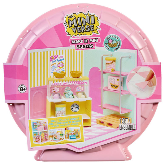 Playset MGA Miniverse Make It Mini Spaces con temática de heladería