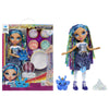 Muñeca Skyler Rainbow High con slime, purpurina y criatura azul