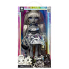 Muñeca Luna Madison de Shadow High con conjunto negro y plateado