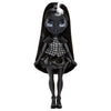 Muñeca Shanelle Shadow High de MGA con cabello negro y mecha blanca