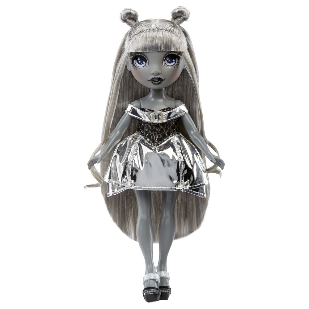 Muñeca Luna Madison de Shadow High con conjunto negro y plateado - 2