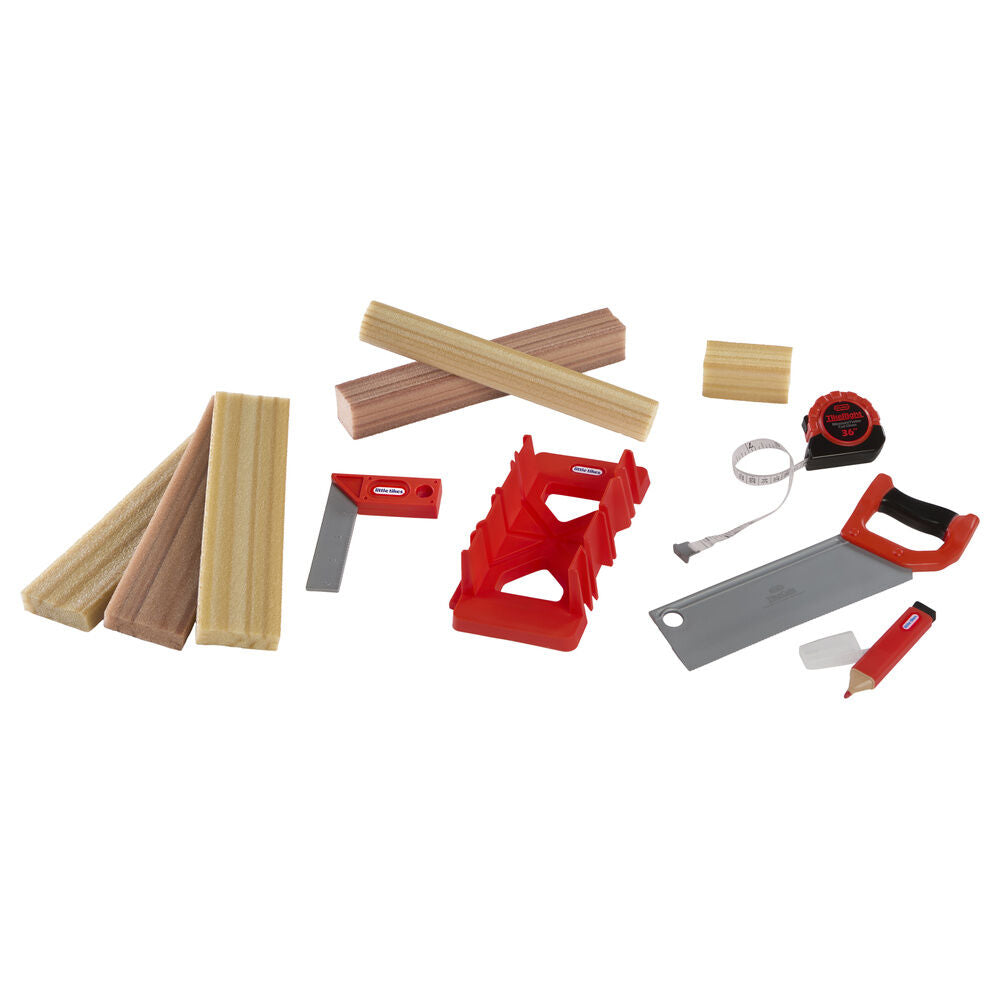 Kit de herramientas Creative Construction de LITTLE TIKES con sierra, cinta métrica y piezas de espuma - 2