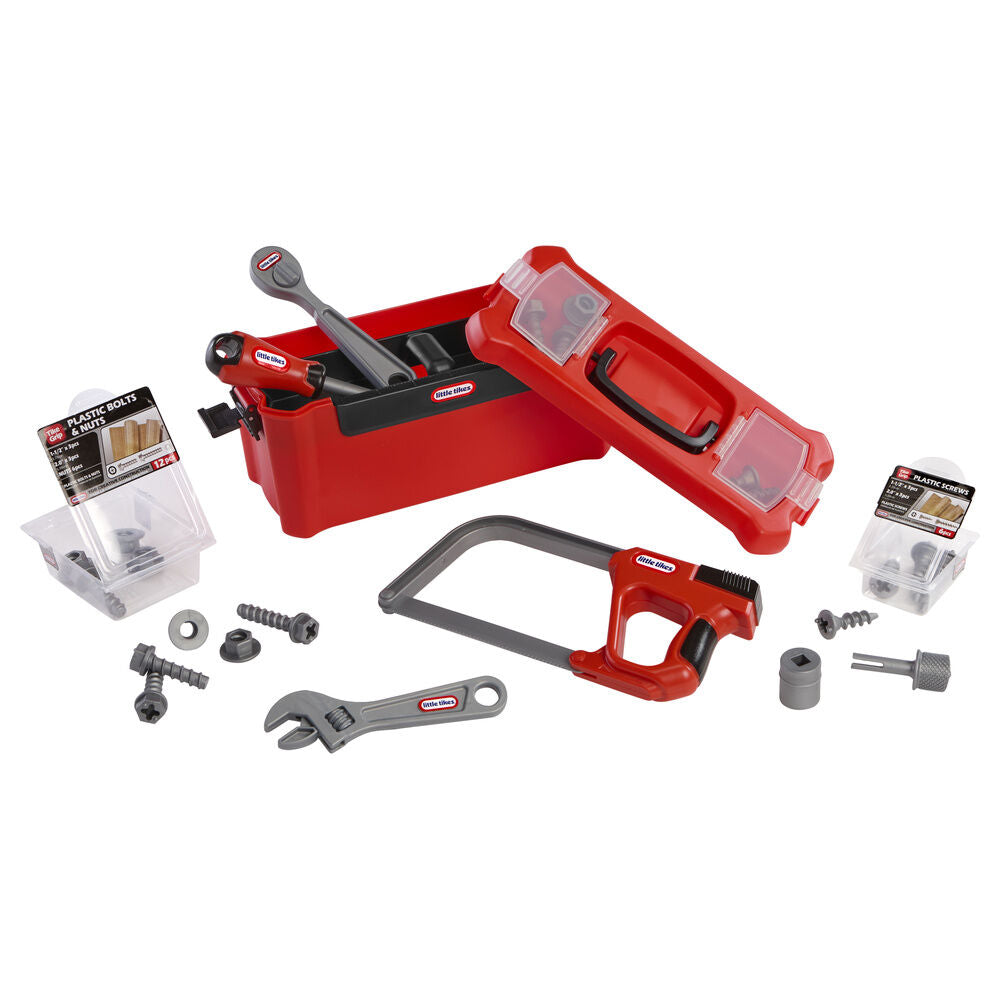 Kit Creative Construction de LITTLE TIKES con caja de herramientas y accesorios - 2