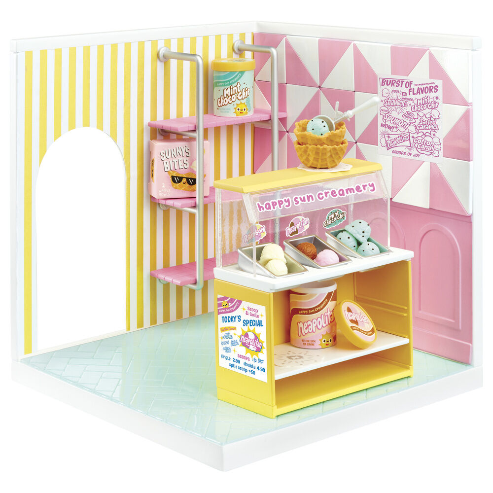 Playset MGA Miniverse Make It Mini Spaces con temática de heladería - 3