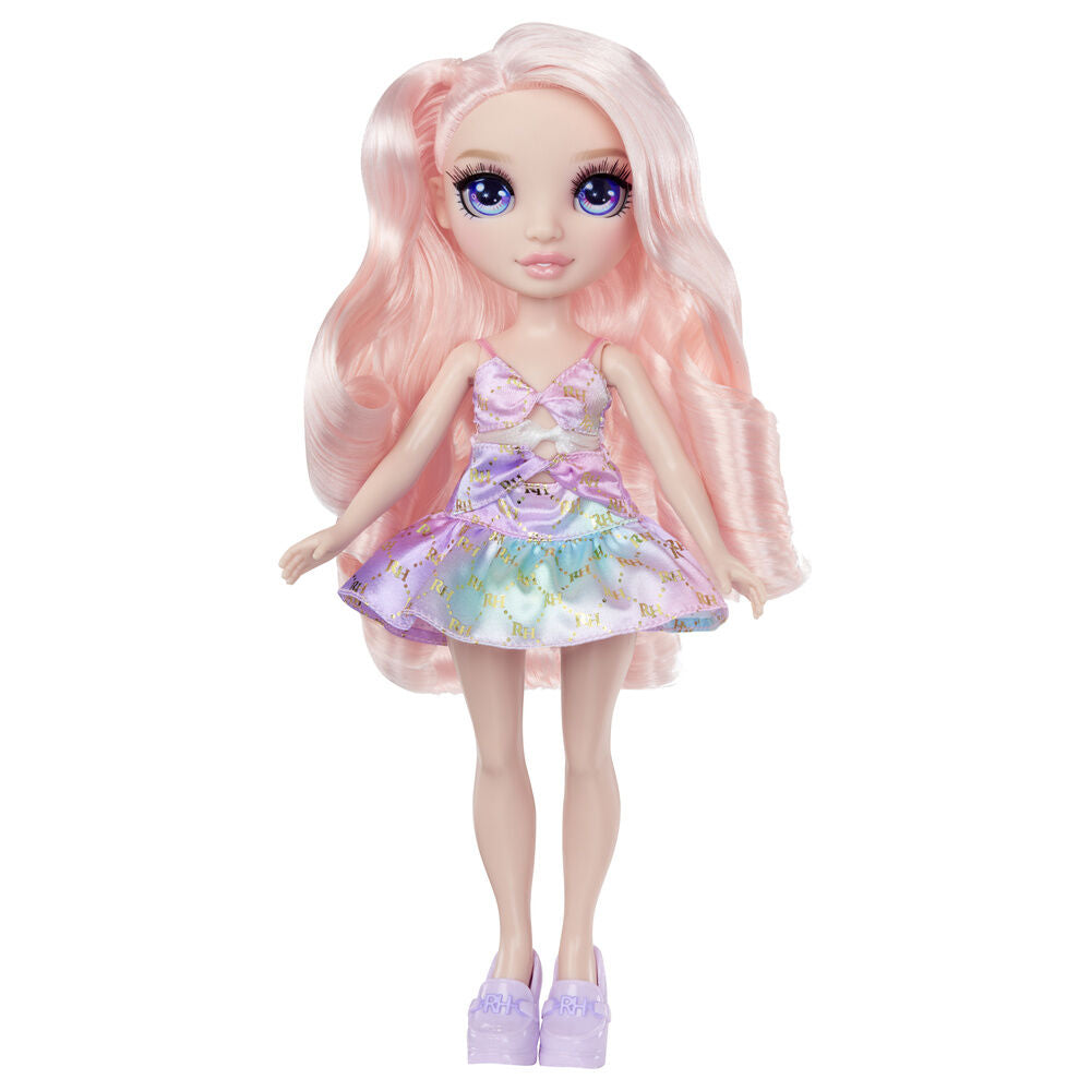 Muñeca Bella Parker My Fashion Style Rainbow High con vestido pastel - 3