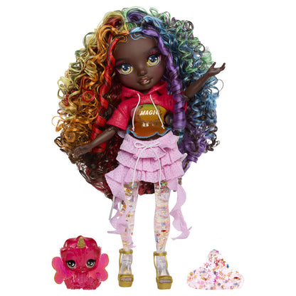 Muñeca Iris Bow Rainbow High con slime, purpurina y brillos - 4