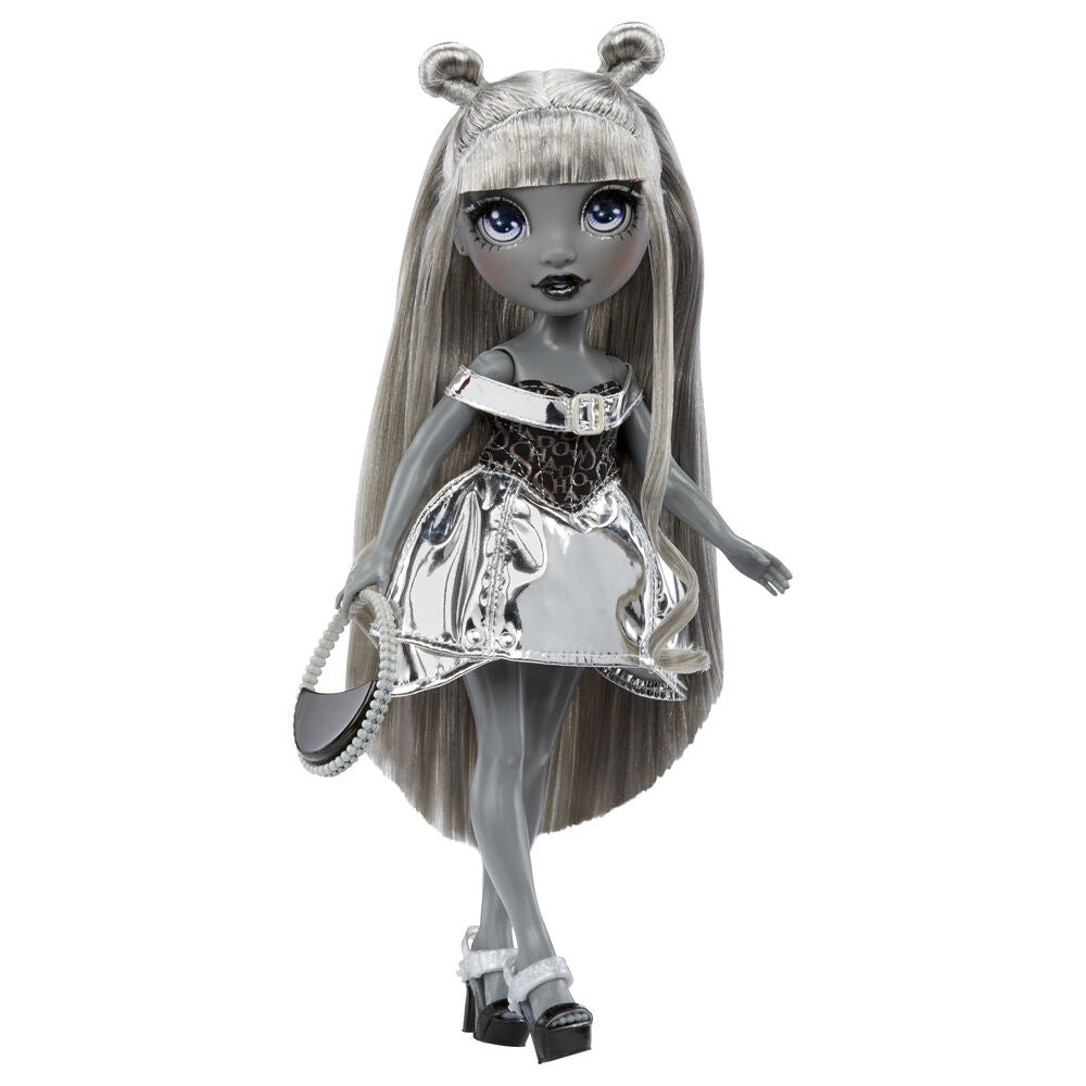 Muñeca Luna Madison de Shadow High con conjunto negro y plateado - 3