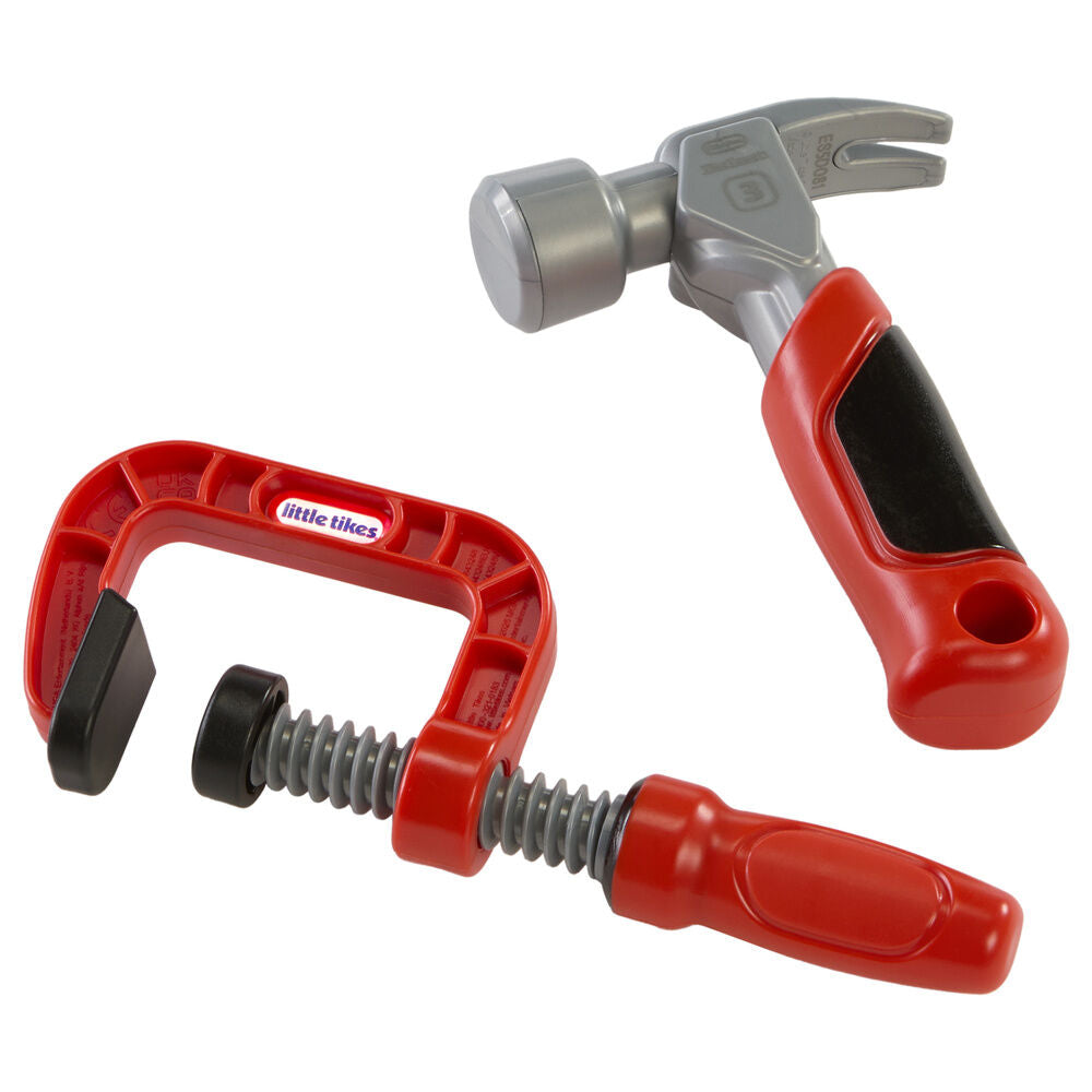 Kit Creative Construction de Little Tikes con martillo, prensa, espuma y clavos - 3