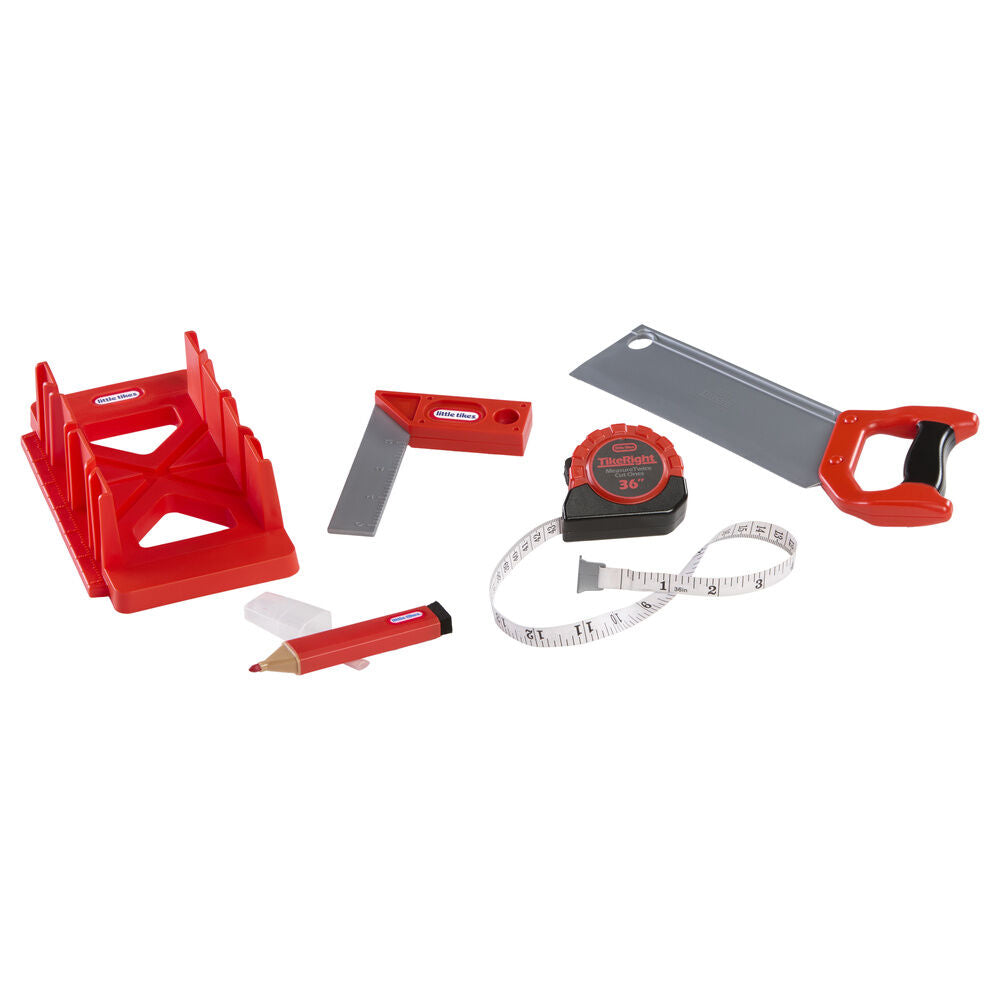 Kit de herramientas Creative Construction de LITTLE TIKES con sierra, cinta métrica y piezas de espuma - 3