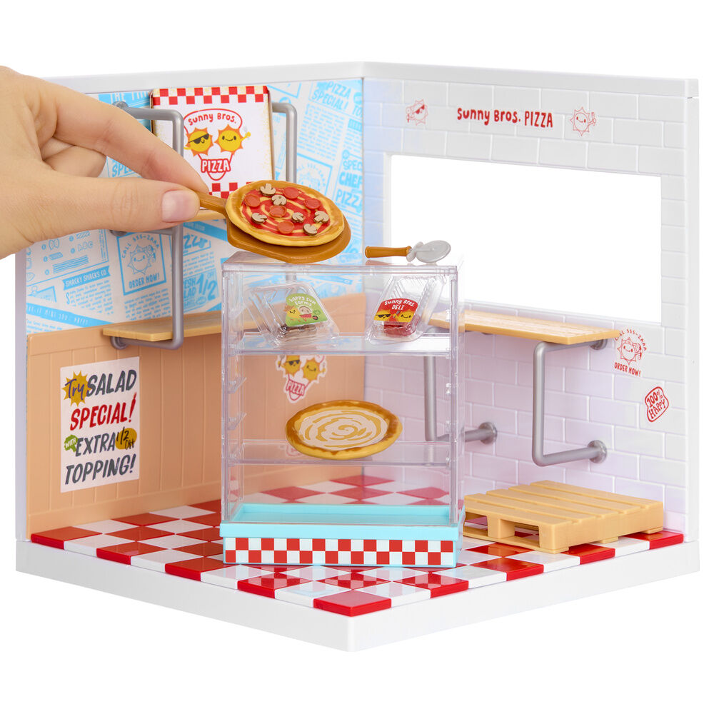 Playset MGA Miniverse Make It Mini Spaces Pizzeria - 4
