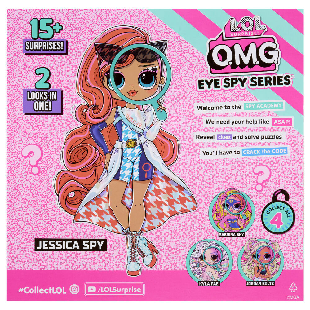 Muñeca L.O.L. Surprise OMG Eye Spy con packaging de sorpresas - 4