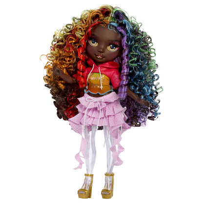 Muñeca Iris Bow Rainbow High con slime, purpurina y brillos - 5
