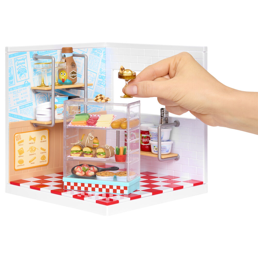 Playset MGA Miniverse Make It Mini Spaces Pizzeria - 5