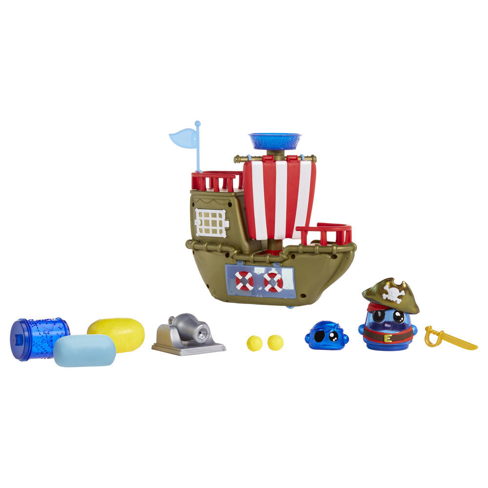 Set DohKins de MGA con barco pirata, plastilina y moldes - 5