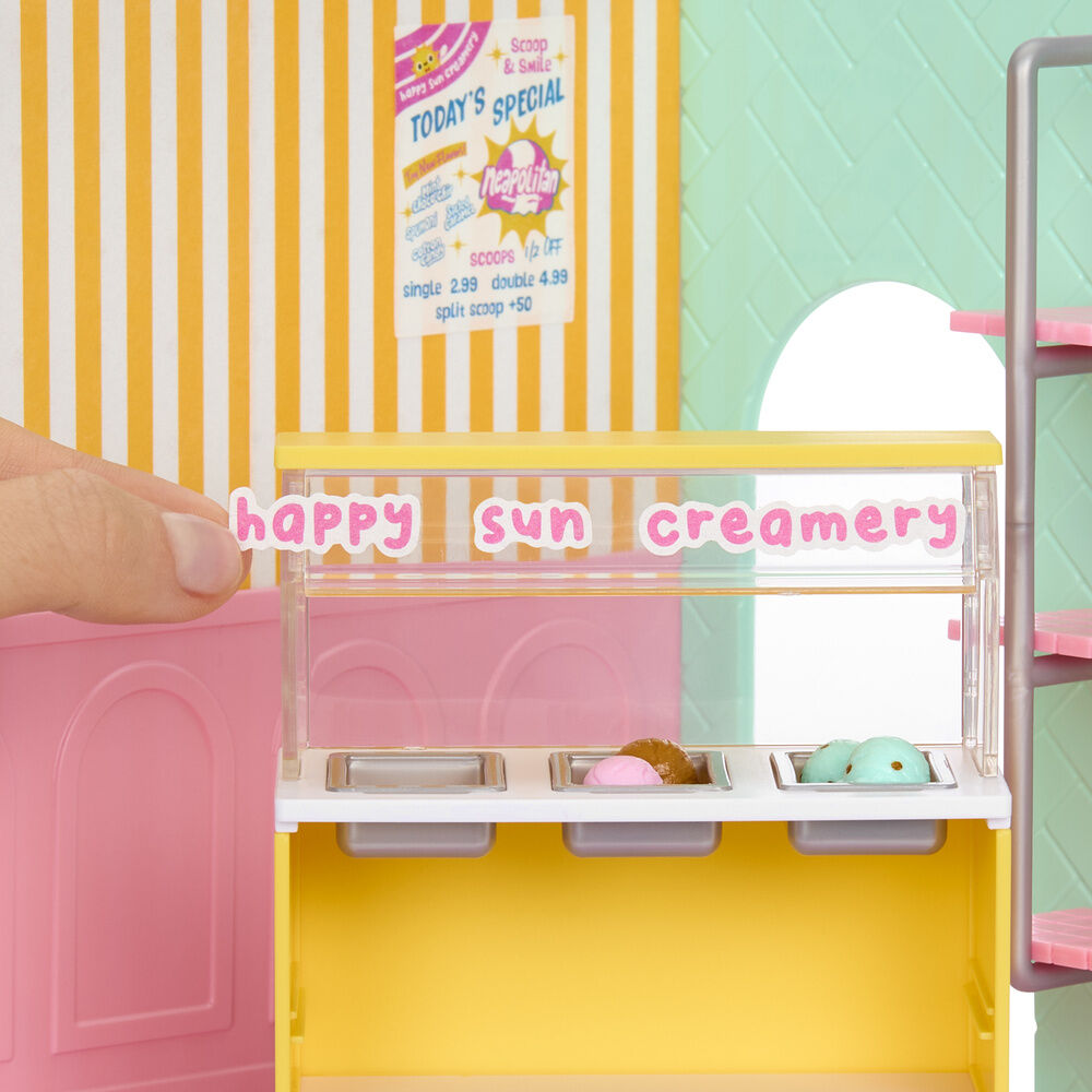 Playset MGA Miniverse Make It Mini Spaces con temática de heladería - 6
