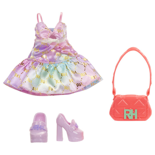 Muñeca Bella Parker My Fashion Style Rainbow High con vestido pastel - 6