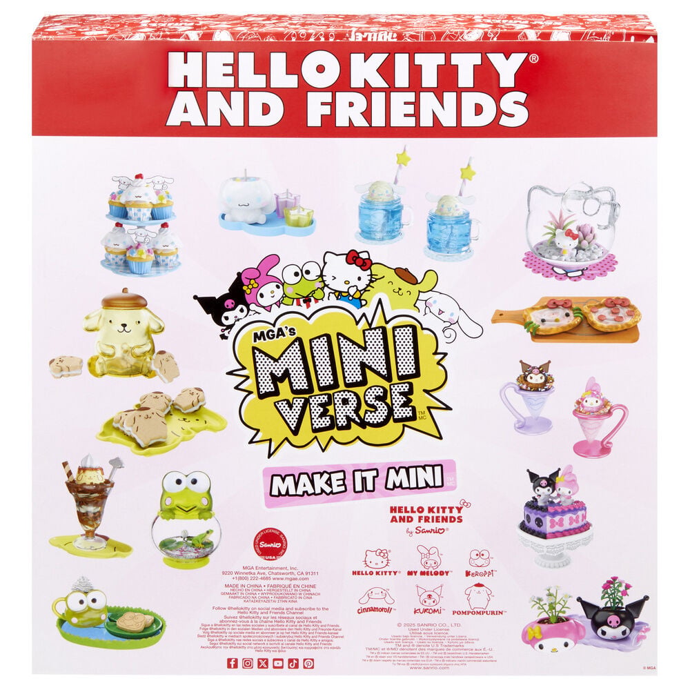 Cápsula sorpresa Miniverse Make It Mini Hello Kitty Serie 2 - 8