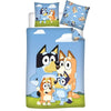 Funda nórdica Bluey con personajes de la serie