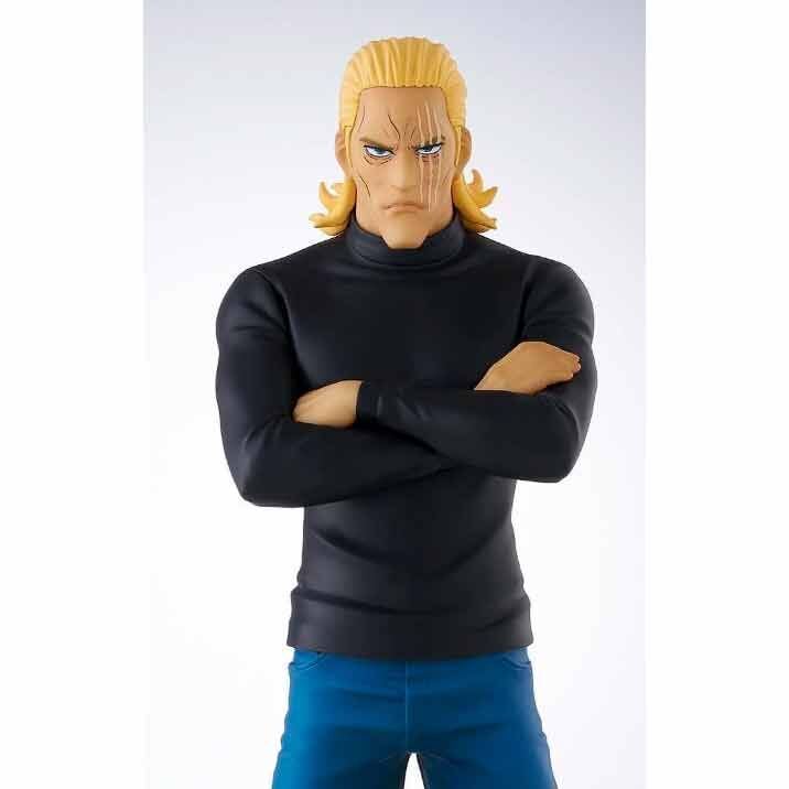 Figura Pop Up Parade de King de One Punch Man con los brazos cruzados - 3