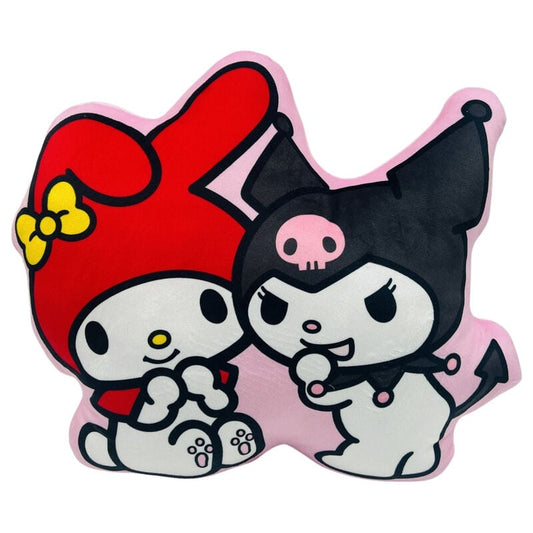 Cojín 3D de My Melody y Kuromi de Sanrio