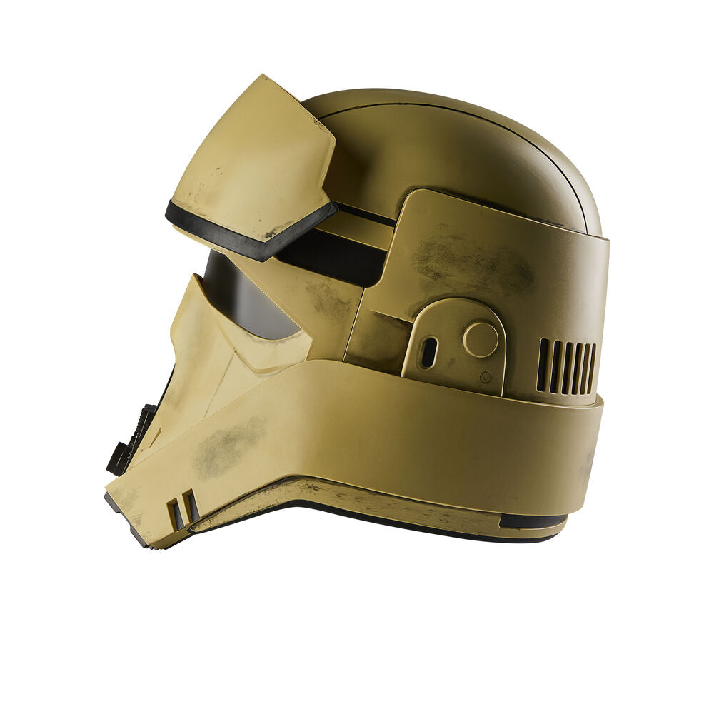 Casco electrónico Shoretrooper de Star Wars en tonos arena - 5