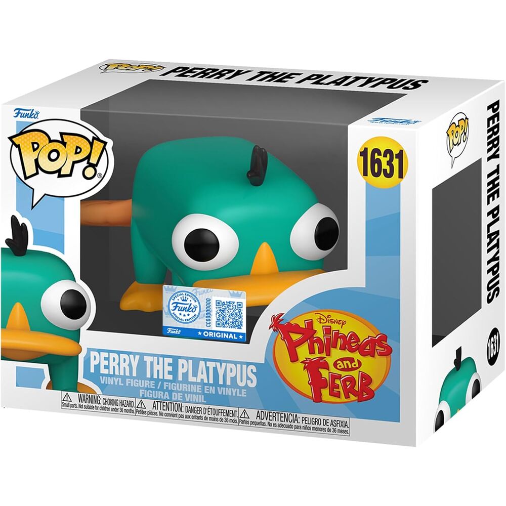 Figura Funko POP! de Perry the Platypus de Phineas and Ferb - 2
