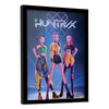 Cuadro enmarcado de las guerreras HUNTRIX de KPop Demon Hunters