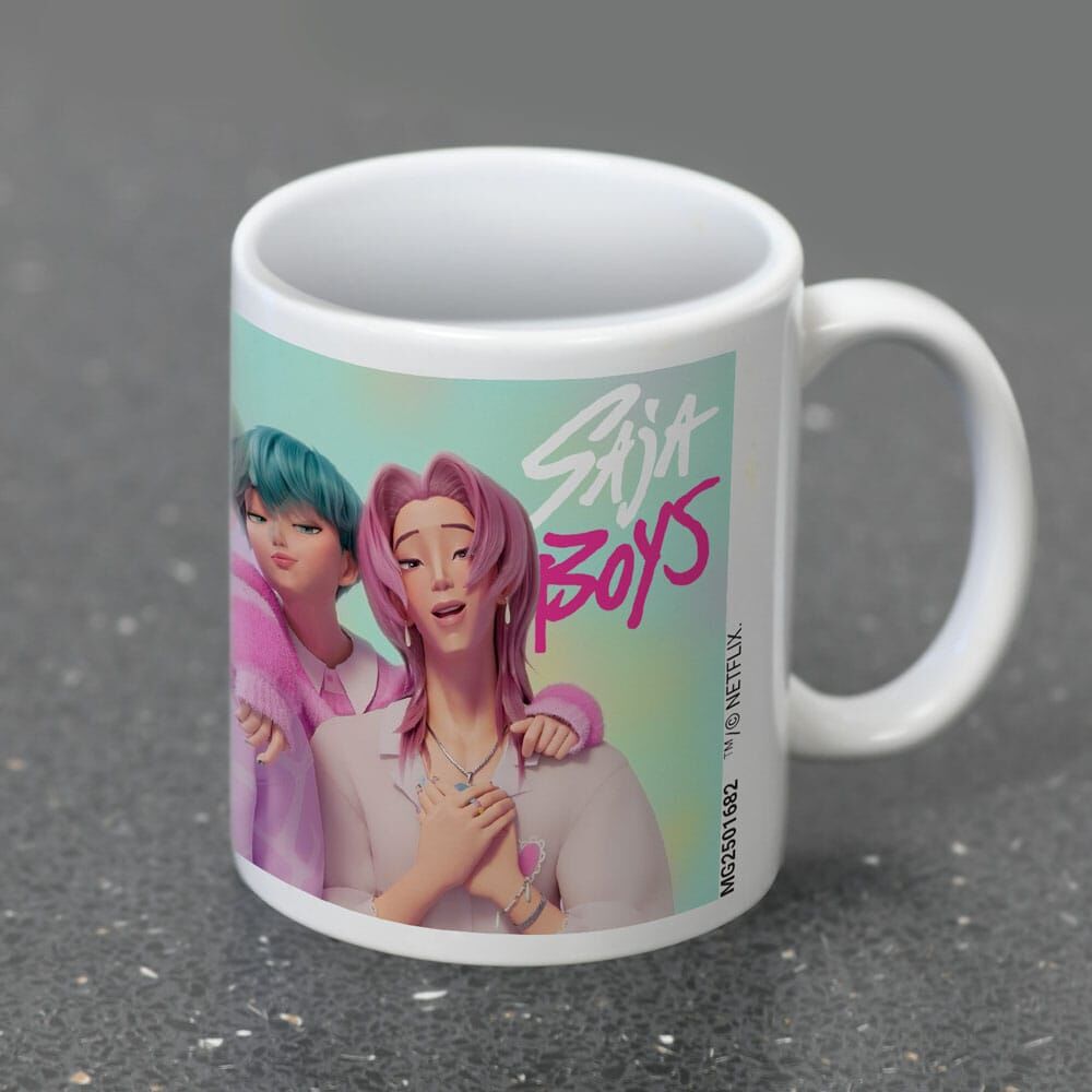 Taza de cerámica Saja Boys de KPop Demon Hunters de 325 ml - 3