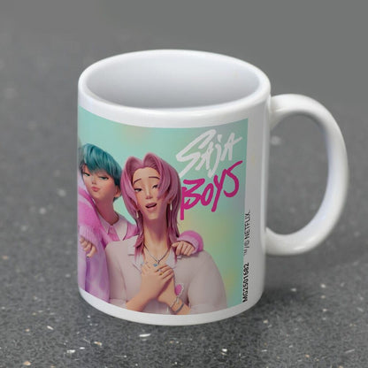 Taza de cerámica Saja Boys de KPop Demon Hunters de 325 ml - 3