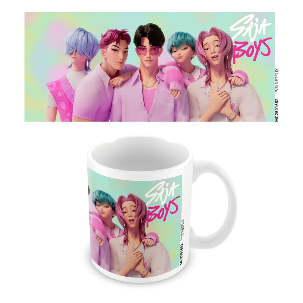 Taza de cerámica Saja Boys de KPop Demon Hunters de 325 ml