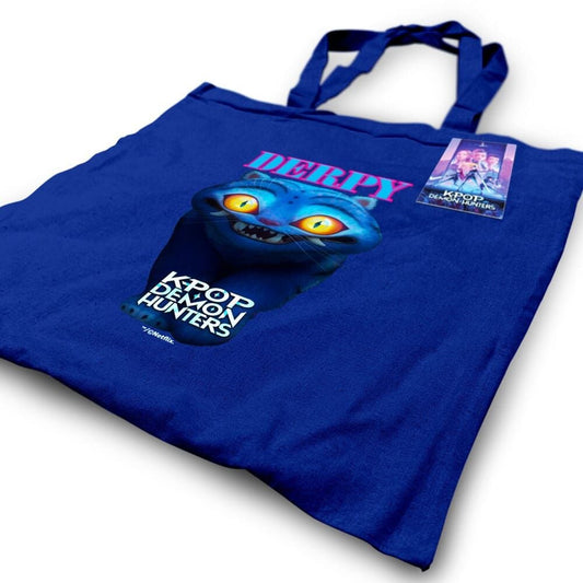 Bolsa de lona azul Derpy de KPop Demon Hunters - 2