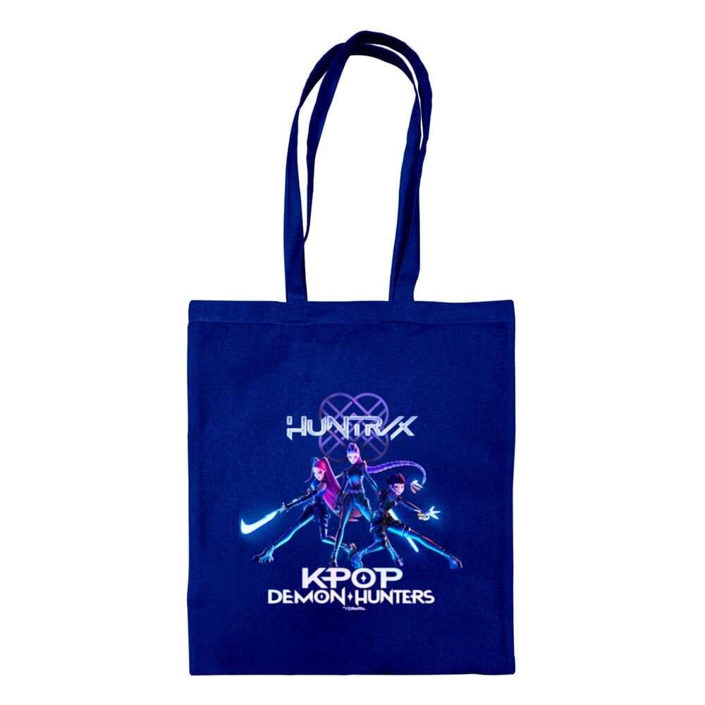 Bolsa azul de lona Huntrix KPop Demon Hunters