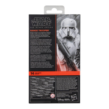 Figura articulada Range Trooper de Star Wars Andor con accesorio negro - 5