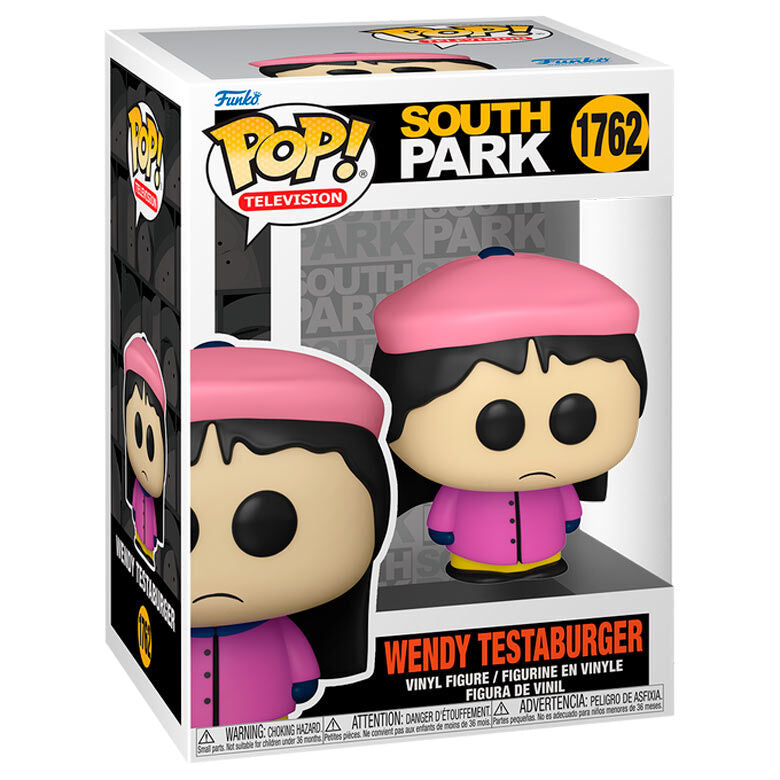 Figura Funko POP! de Wendy Testaburger de South Park con gorro y abrigo rosa - 2