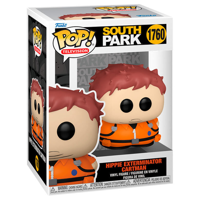 Figura Funko POP! de Cartman de South Park con uniforme naranja - 2