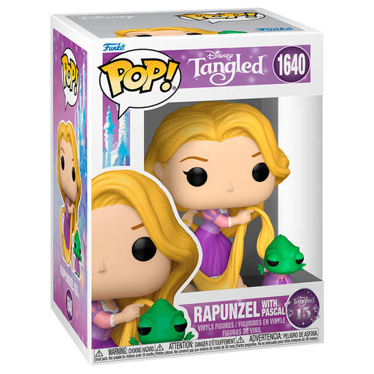 Figura Funko POP! de Rapunzel con Pascal de Enredados - 2