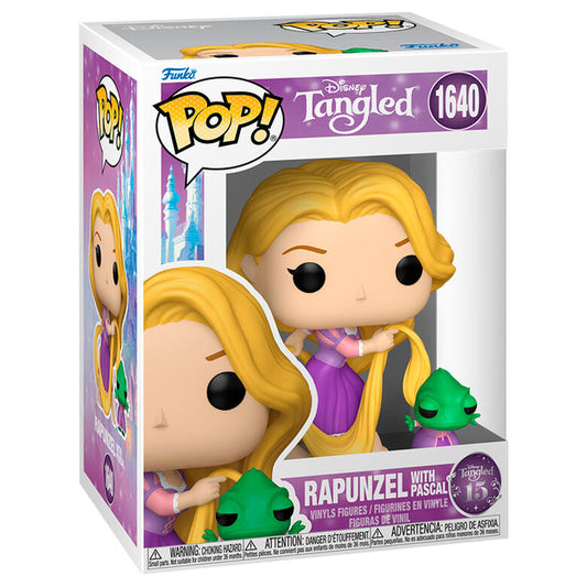 Figura Funko POP! de Rapunzel con Pascal de Enredados - 2