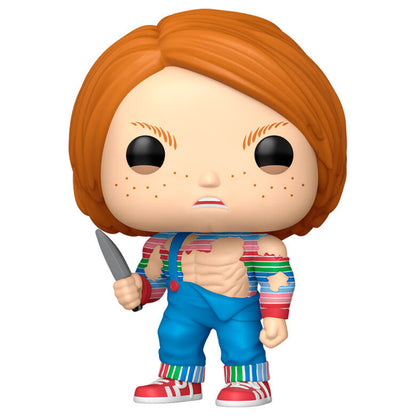 Figura Funko POP! Chucky Buff Chucky con cuchillo