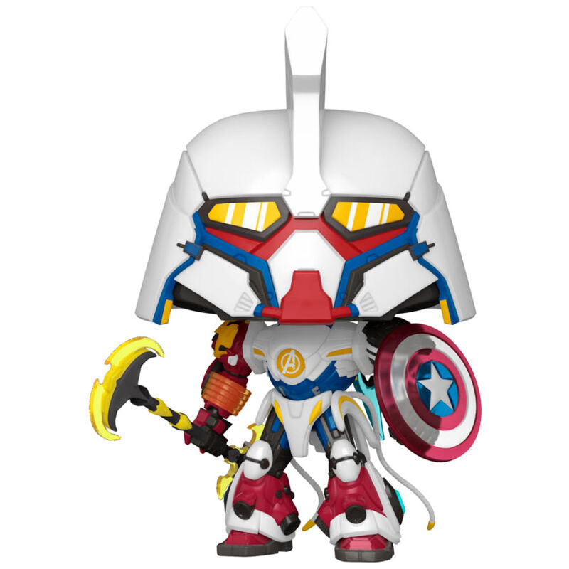 Figura Funko POP! Marvel What If...? Avenger Mech con escudo