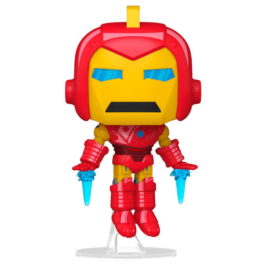 Figura Funko POP! Marvel What If...? Iron Man Mech roja y amarilla