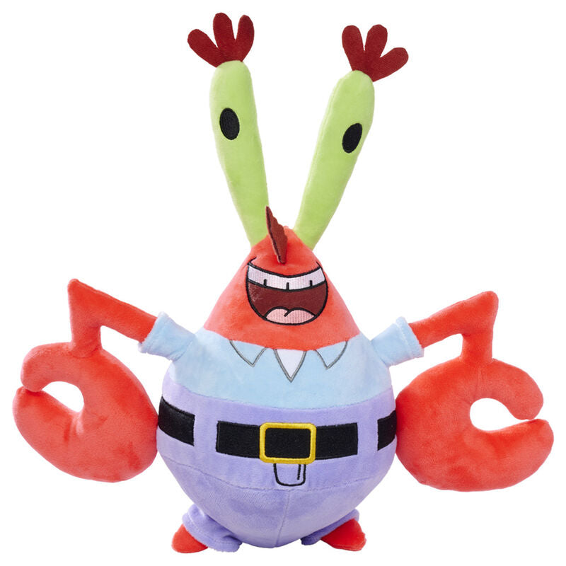 Peluche del Sr. Cangrejo de Bob Esponja con pinzas rojas