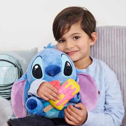 Peluche Stitch Disney azul con polo de colores - 3