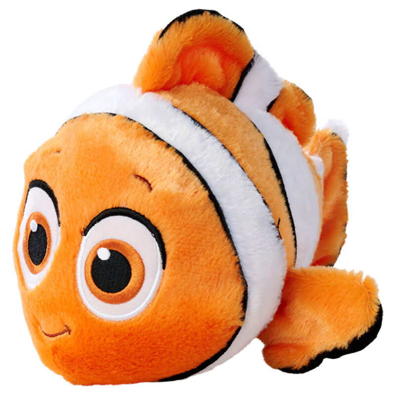 Peluche Nemo naranja de Disney Pixar con franjas blancas y negras - 3