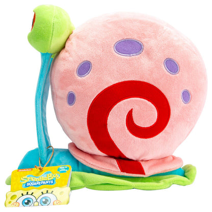Peluche de Gary de Bob Esponja con concha rosa y ojos verdes - 3
