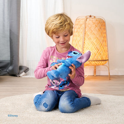 Peluche de Stitch Disney con astas de reno y diadema roja - 6