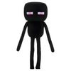 Peluche Enderman de Minecraft negro con ojos morados