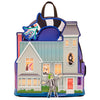 Mochila Loungefly de Beetlejuice con diseño de la casa y Beetlejuice