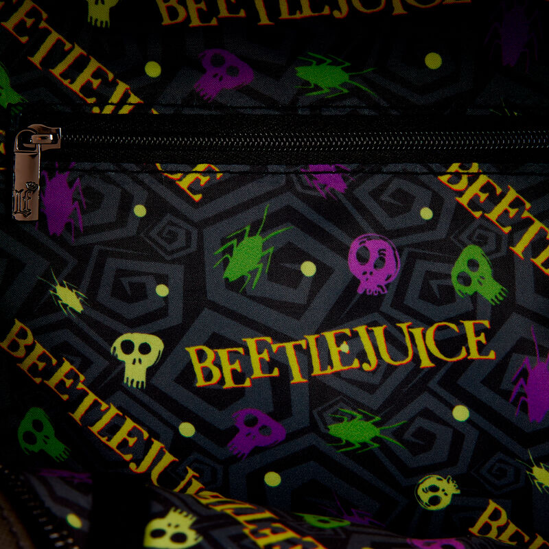 Mochila Loungefly de Beetlejuice con diseño de la casa y Beetlejuice - 5